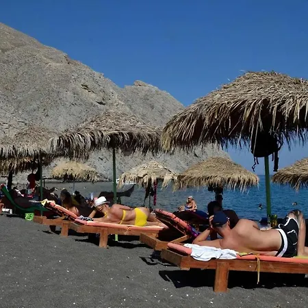 Lägenhetshotell Halaris Perissa (Santorini)